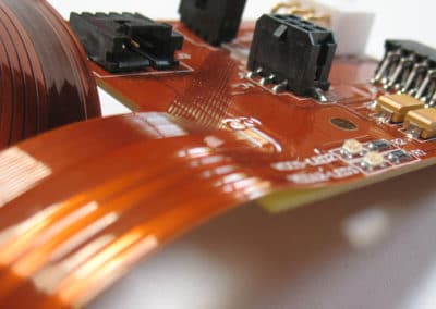 A close-up photo of an All Flex Circuit
